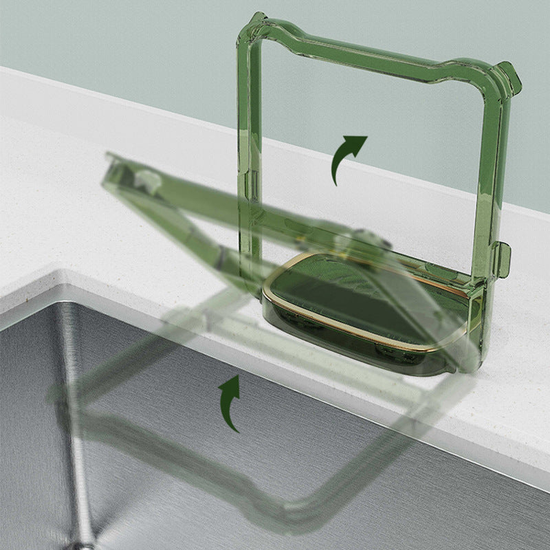 Kitchen Sink Strainer Holder Mesh filter rack for sink