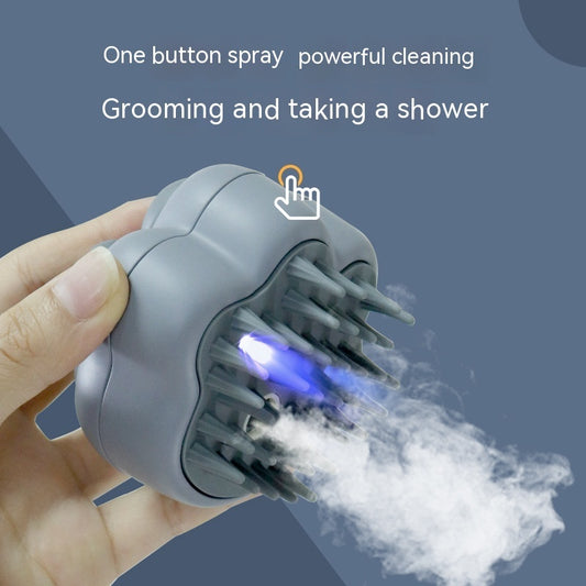 3-in-1 Pet Steam Comb – Grooming, Hair Removal & Massage